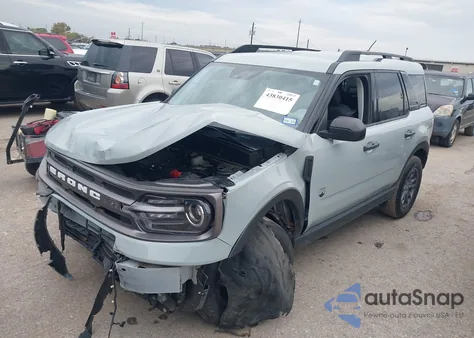 2021 Ford Bronco Sport Big Bend from USA, damaged, VIN 3FMCR9B62MRA63109